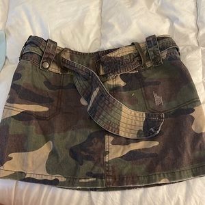 Army Camo skirt